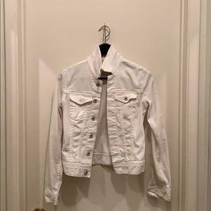 Adriano Goldshmied White Denim Jacket